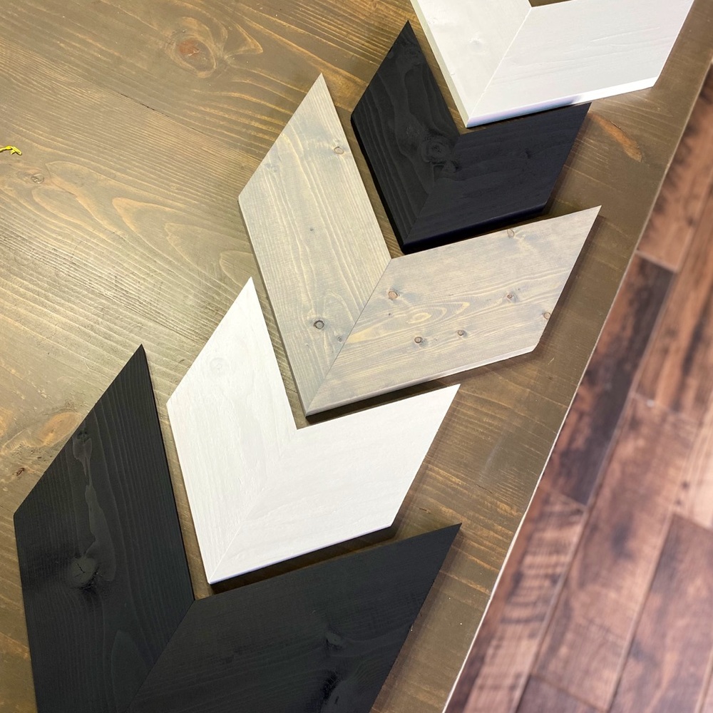 Set of 5 Wall Decor Arrows